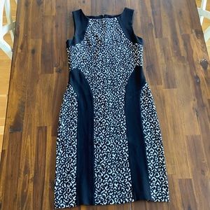 John Meyer Collection Patterned Sleeveless Dress